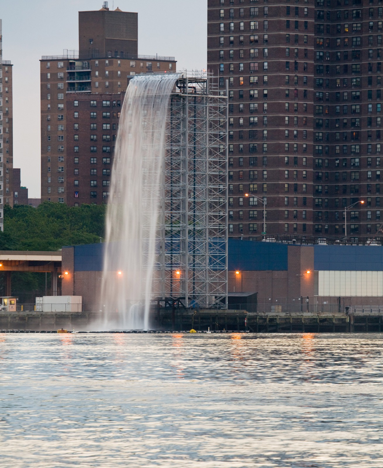 new york city waterfall